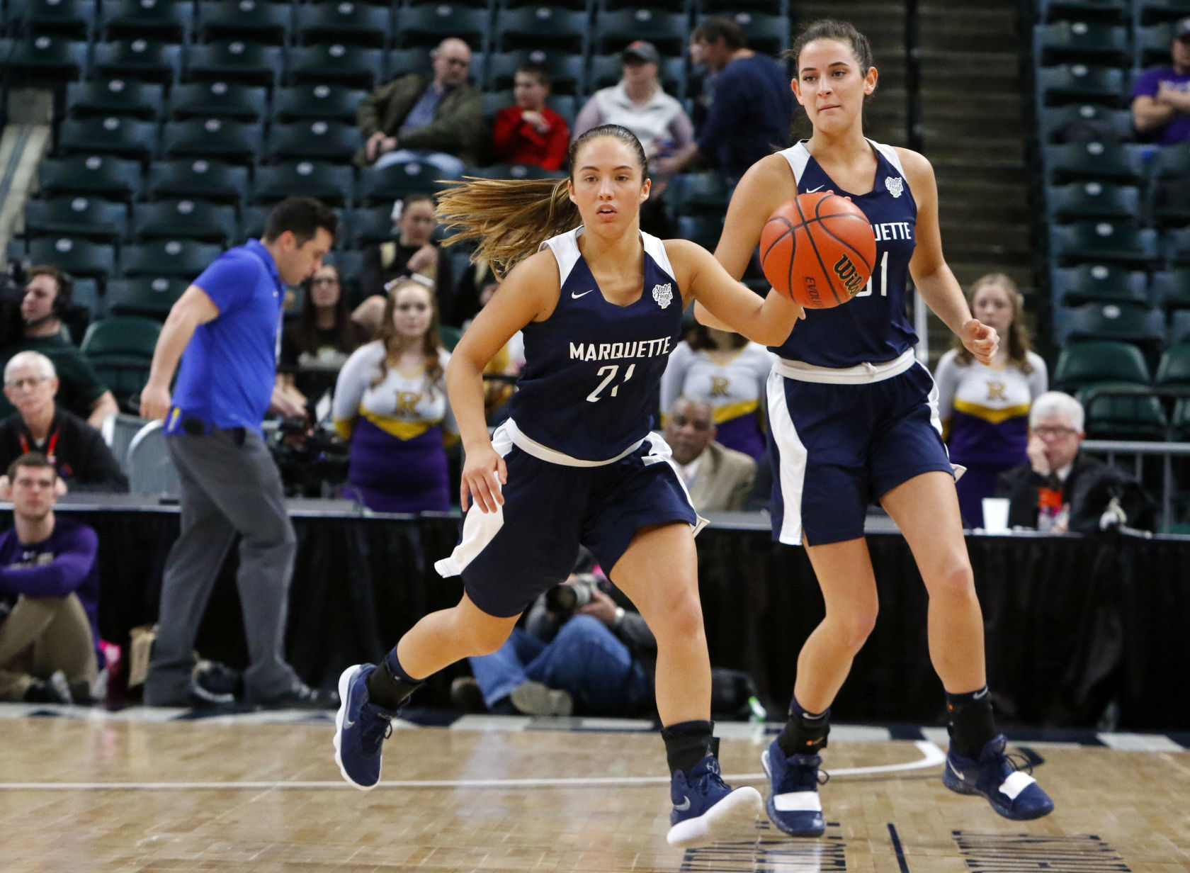 Gallery: Marquette Catholic vs. Vincennes Rivet in Class A championship